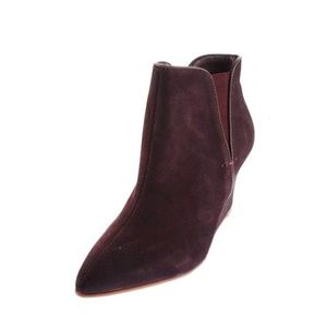 Steven by Steve Madden Jossie Suede Wedge Booties